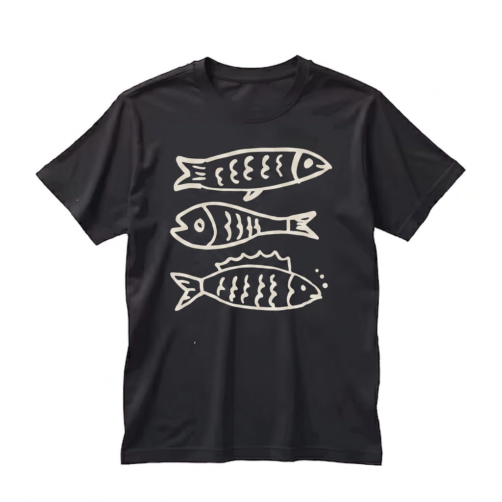 Summer Coastal Fish Graphic Beach Ocean Marine Unisex TShirt