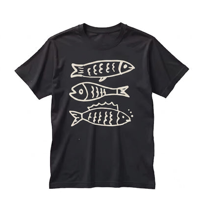 Summer Coastal Fish Graphic Beach Ocean Marine Unisex TShirt