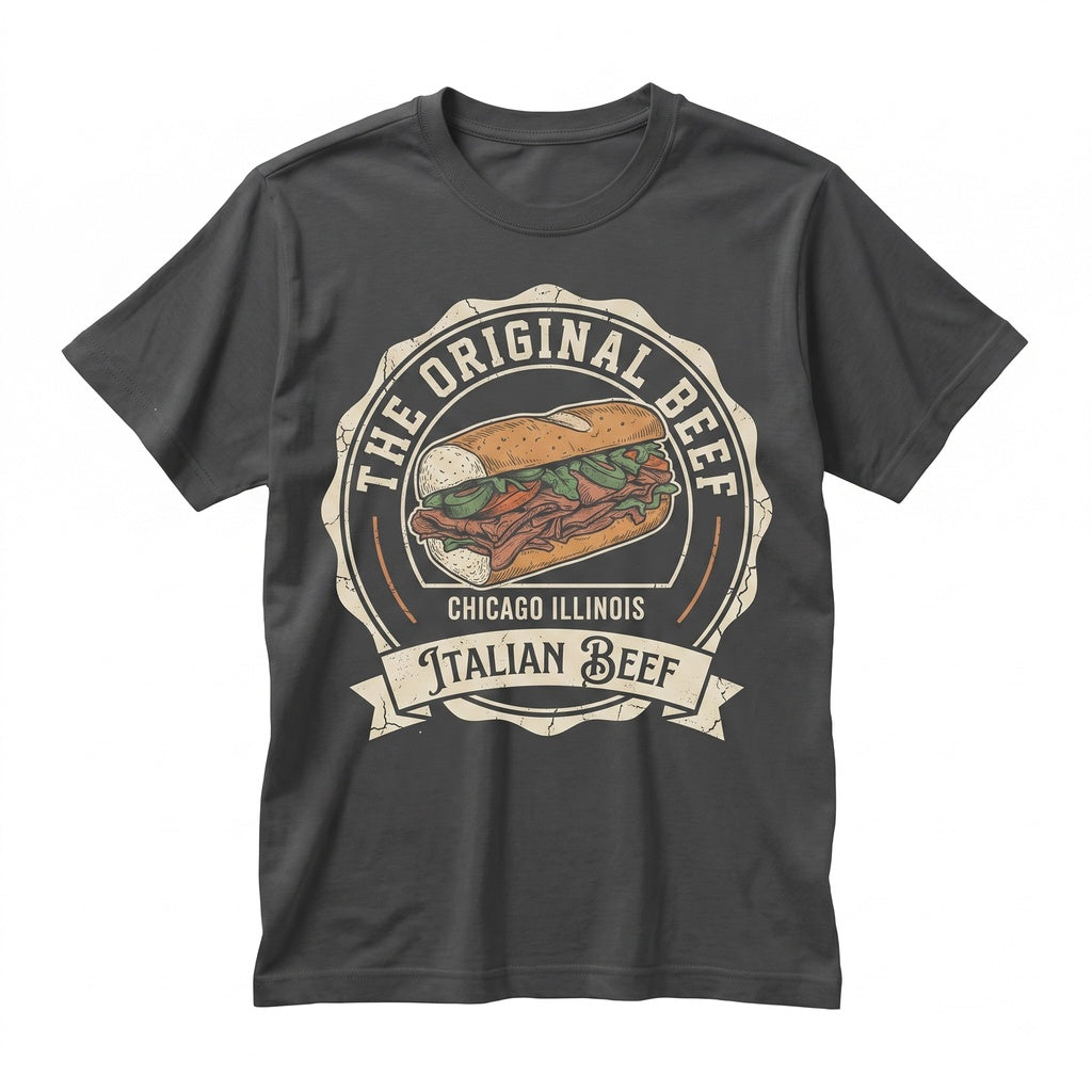 Original Beef Chicagoland Retro Italian Sandwich TV Show Graphic Unisex TShirt