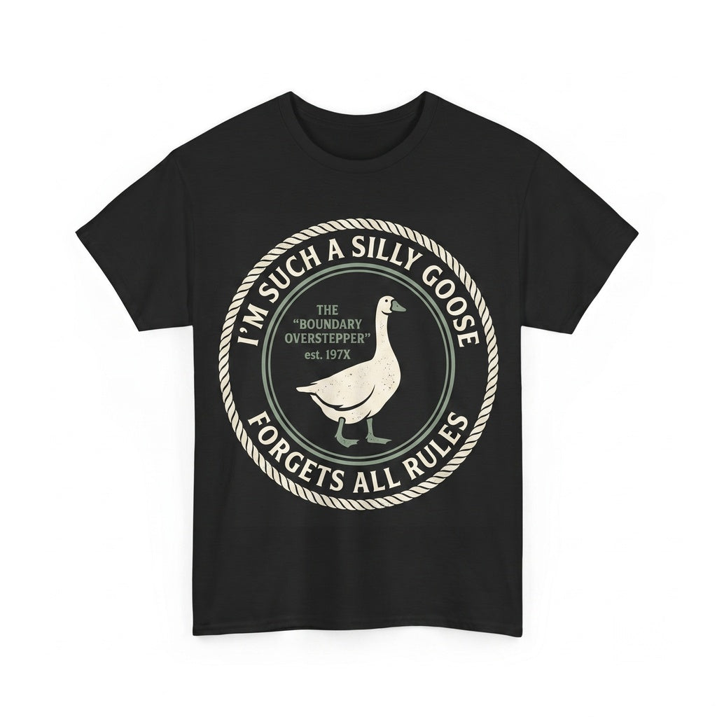 Im Such A Silly Goose Graphic Humor Vintage Retro Apparel Unisex TShirt