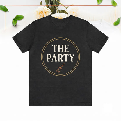 Wife of the Party Bachelorette Bridal Crew Matching Squad Wedding Unisex TShirt