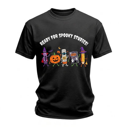 Cute Teacher Halloween School Supplies Educator Spooky Present Unisex TShirt