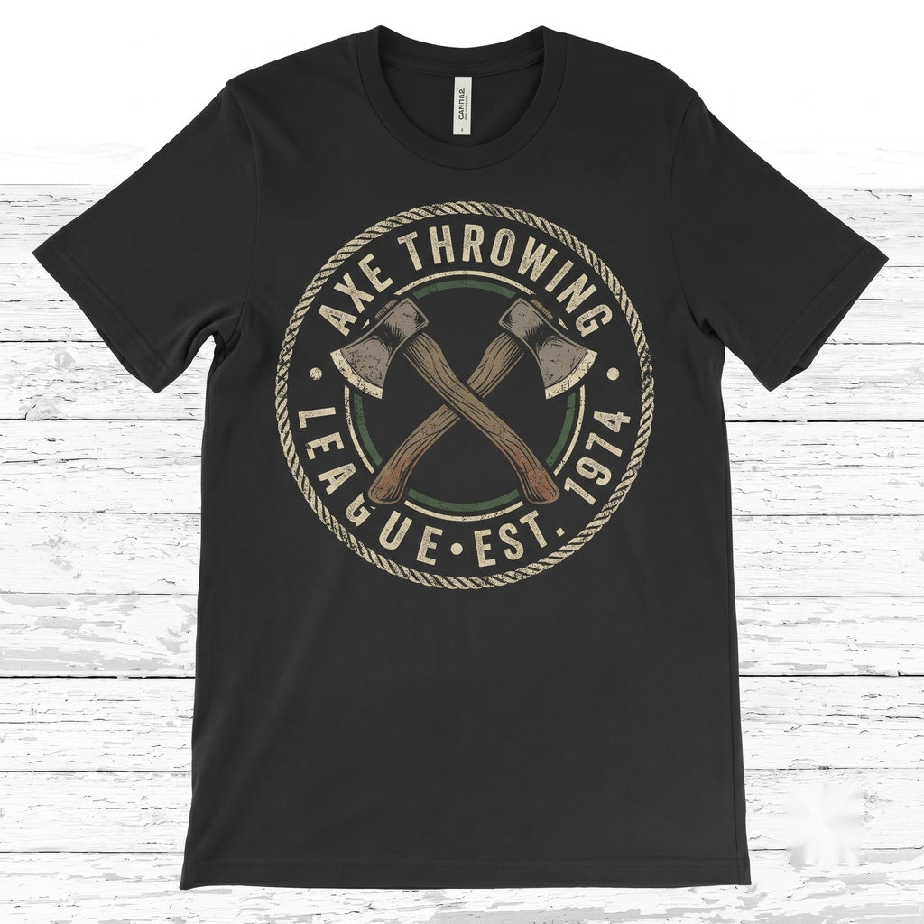 Axe Throwing Hatchet Thrower Gift Cool Funny Axes Lover Tournament Competition Costume Birthday Present Unisex TShirt