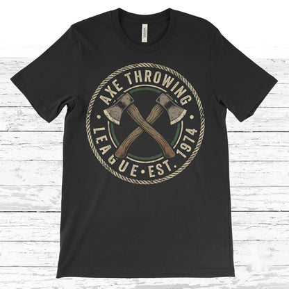Axe Throwing Hatchet Thrower Gift Cool Funny Axes Lover Tournament Competition Costume Birthday Present Unisex TShirt