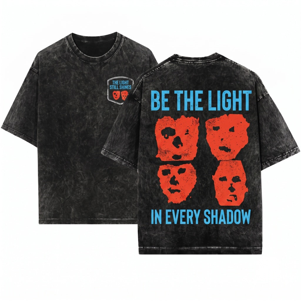 Remain In Light Retro 80s Talking Heads Album Graphic Unisex Wash T-Shirt