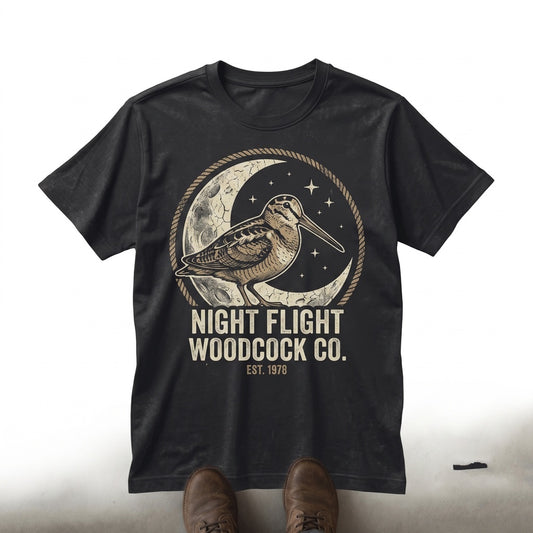 American Woodcock Full Moon Meep Bird 90s Vintage Retro Graphic Timberdoodle Nature Crewneck Pullover Sweatshirt Lover Gift