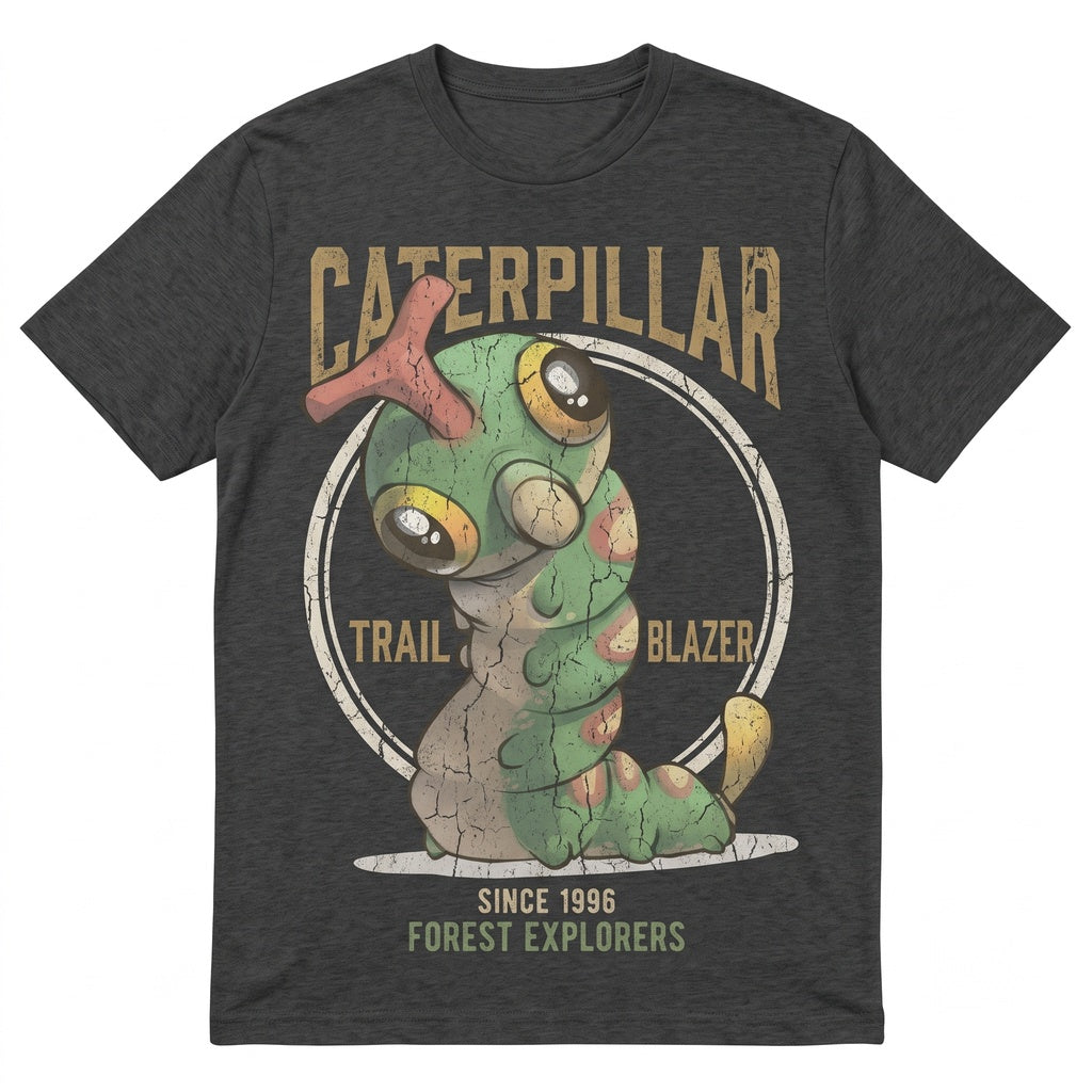 Caterpie Tank Top Cute Bug Kawaii Anime Graphic Vintage Y2K Retro Streetwear Sleeveless Unisex TShirt
