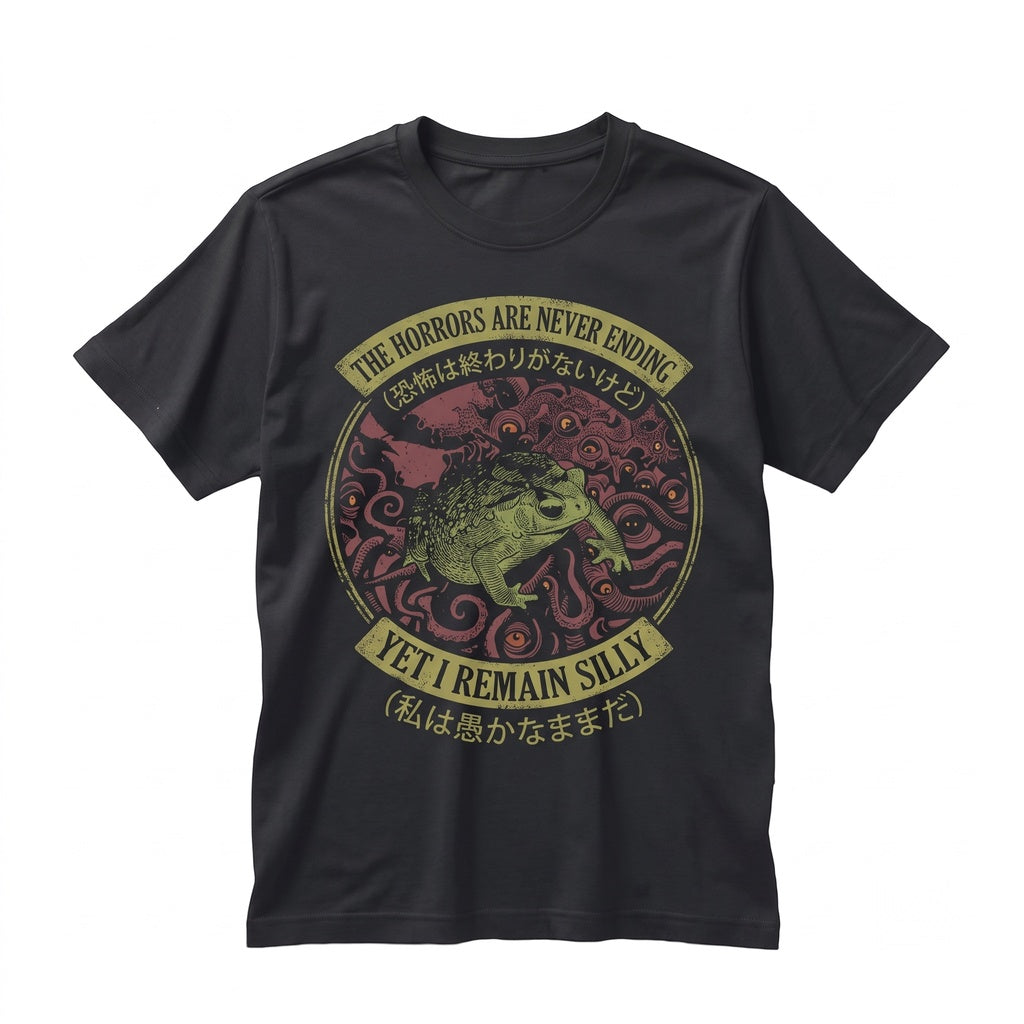 Vintage Japanese Horror Frog