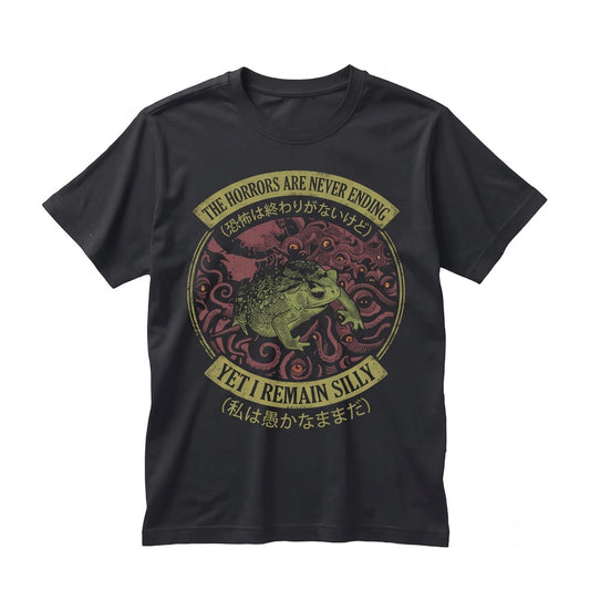 Vintage Japanese Horror Frog