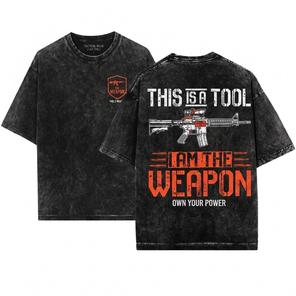 2nd Amendment USA American Patriotic Conservative Pro Rifle Gun Weapon Lover Unisex Wash T-Shirt