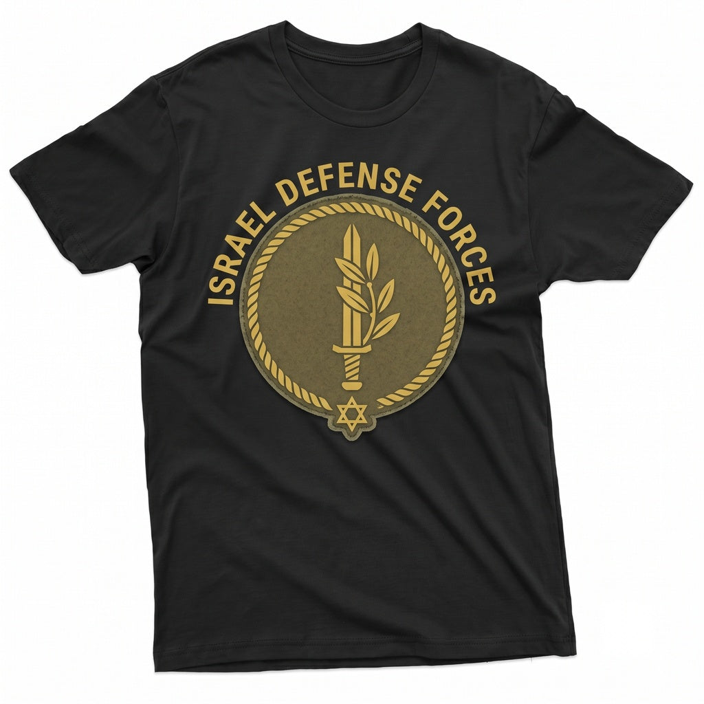 Israel Defense Forces Patriotic Army Jewish Support Gifts Unisex TShirt