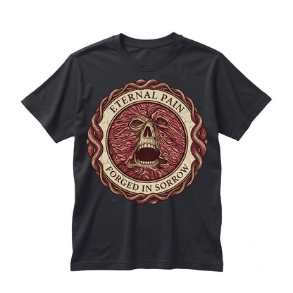 Necronomicon Heart Occult Dark Fantasy Lovecraftian Graphic Cotton Unisex TShirt
