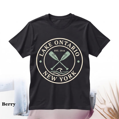 Lake Ontario New York Boating Life Vacation Gift Apparel Unisex TShirt