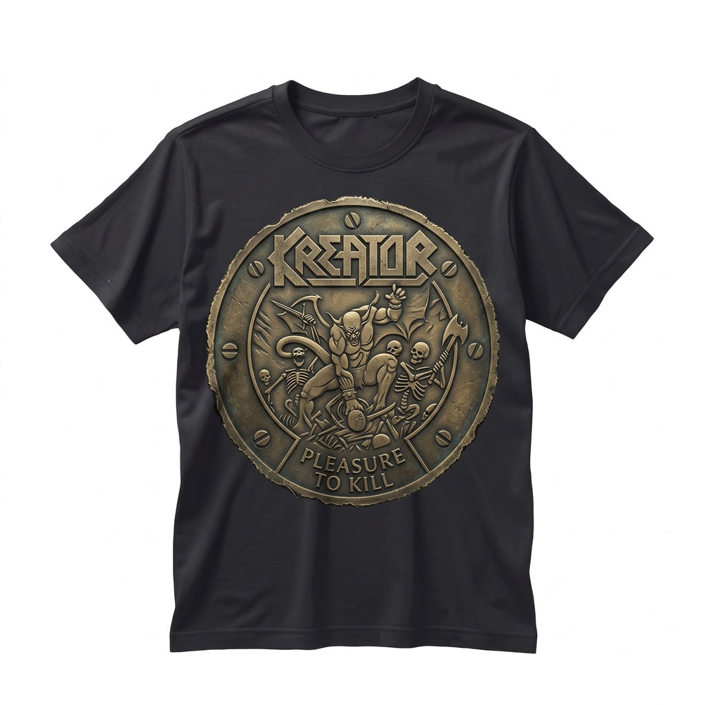 German Thrash Metal Band Graphic Vintage Music Concert Cotton Top Apparel Unisex TShirt