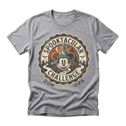 Virtual Spooktacular Challenge Halloween Dig Dash Eternal Waltz Headless Horseman Theme Park Running Matching Unisex TShirt