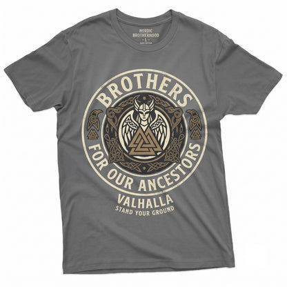Viking Warrior Stand Your Ground Valhalla Valkyrie Norse Mythology Graphic Gift Unisex TShirt