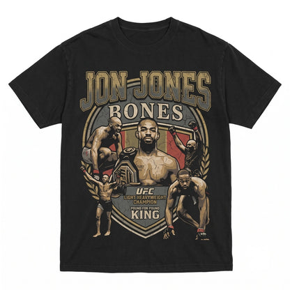 Jon Jones MMA Fighter Graphic Legend Apparel Unisex TShirt