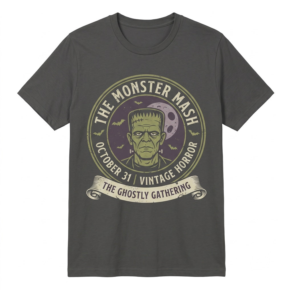 Classic Halloween Graphic Horror Witch Vampire Werewolf Pumpkin Spooky Apparel Gift Unisex TShirt