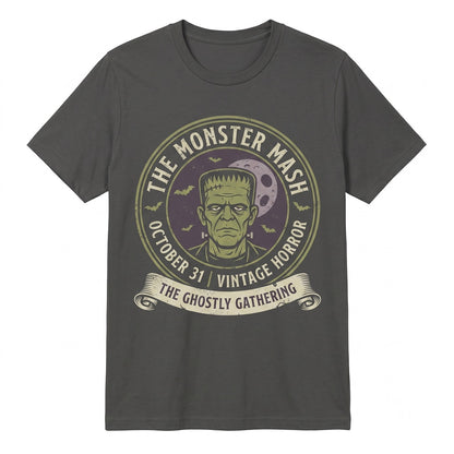 Classic Halloween Graphic Horror Witch Vampire Werewolf Pumpkin Spooky Apparel Gift Unisex TShirt