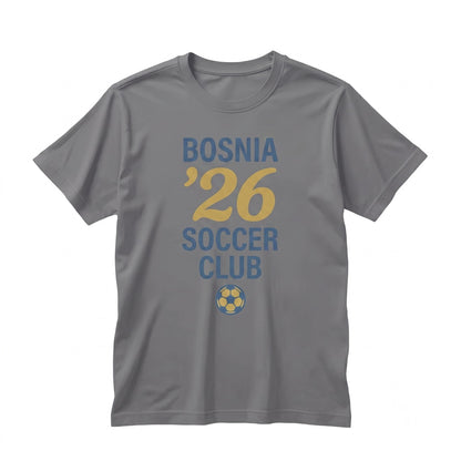 Retro Bosnia Herzegovina 1990s World Soccer Tournament Graphic Fan Merch Unisex TShirt