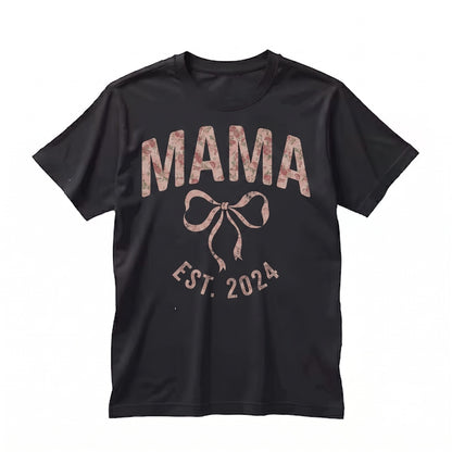 Mama Tank Top Pink Floral Bow Coquette Graphic Sleeveless Clothes Unisex TShirt