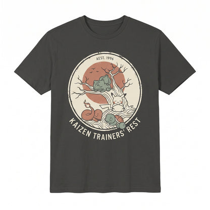 Cute Anime Graphic Vintage Y2K Retro Streetwear Pocket Monsters Bulbasaur Charmander Squirtle Pikachu Sleeveless Unisex TShirt