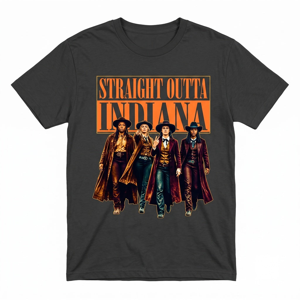 Sophie Cunningham Caitlin Clark Feverstone Vintage Western Outlaw Basketball Unisex TShirt