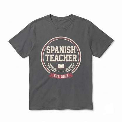 Funny Spanish Teacher Definition Apparel Educator Gift Unisex TShirt