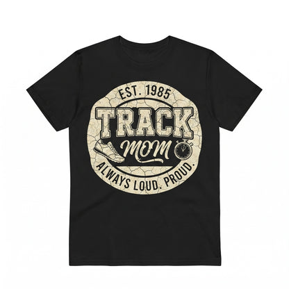 Track Mom Shirt Game Day Vibes Runner Mama Tee Unisex TShirt
