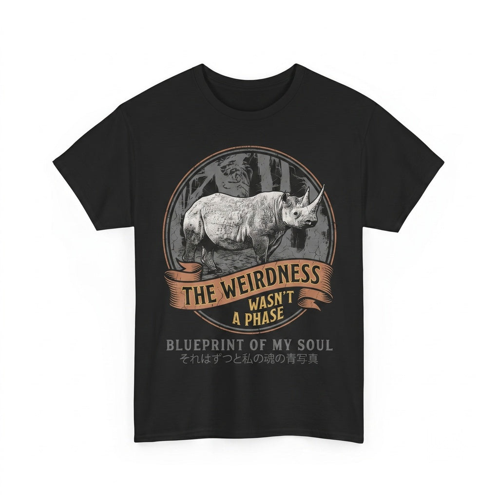 The Weirdness Funny Japanese Rhinoceros Beetle Graphic Animal Humor Tee Unisex TShirt