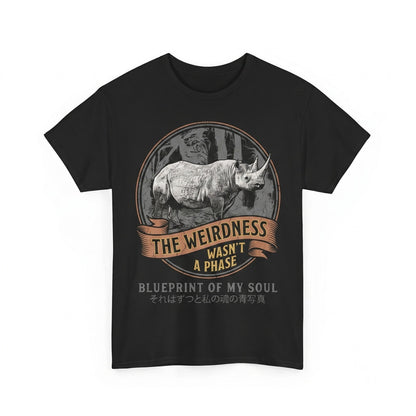 The Weirdness Funny Japanese Rhinoceros Beetle Graphic Animal Humor Tee Unisex TShirt