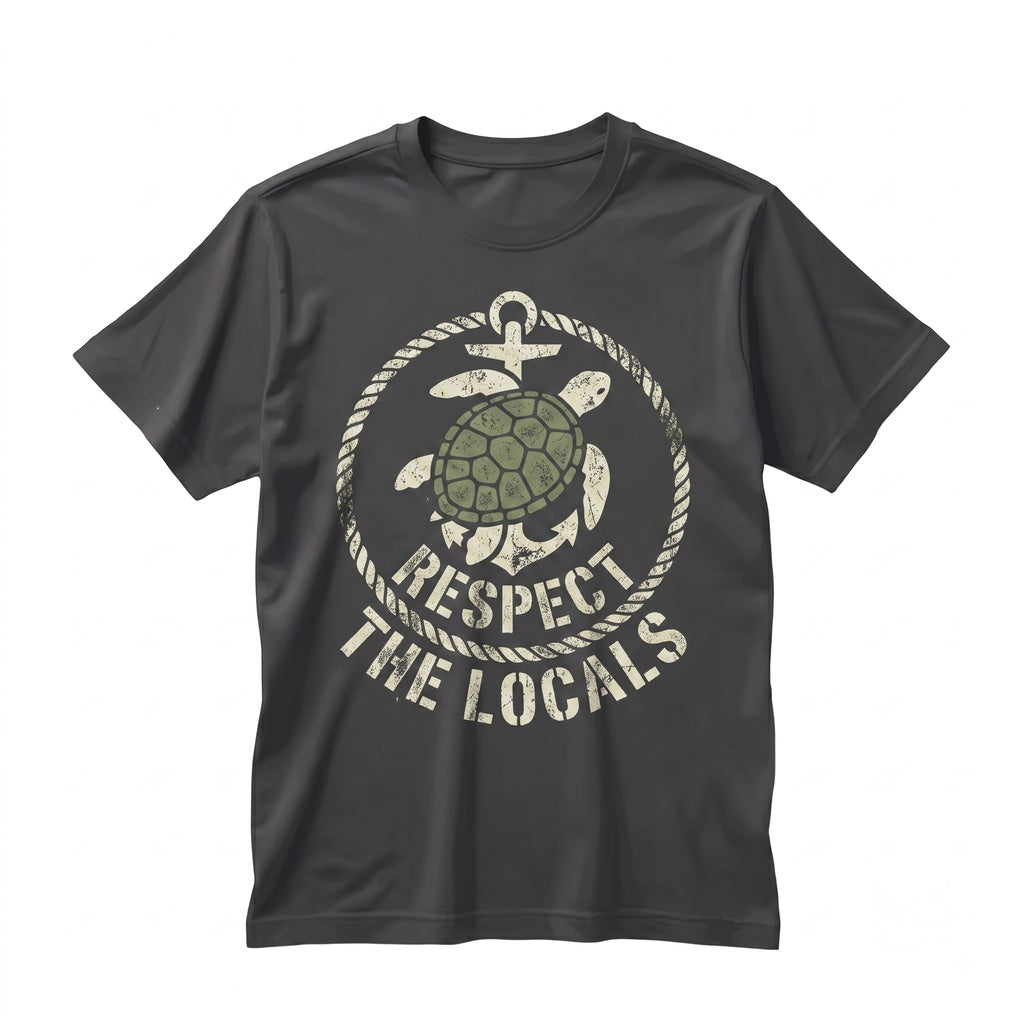 Vintage Sea Turtle Graphic Gift for Ocean Lovers Beach Nature Adventure Unisex TShirt