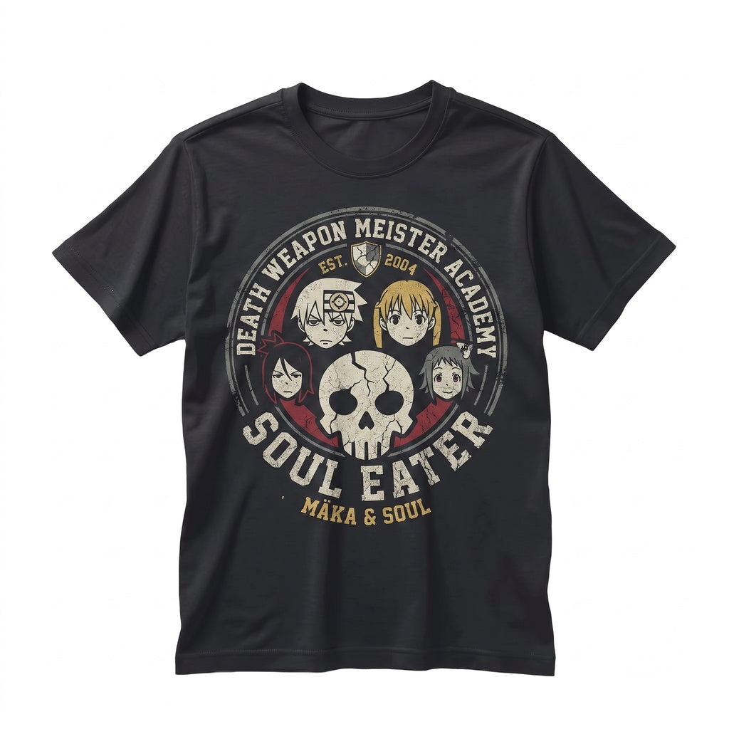 Soul Eater Maka Albarn Anime Graphic Scythe Meister Cotton Top Unisex TShirt