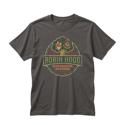 Retro Robin Hood Graphic Theme Park Family Vacation Sherwood Forest Hero Sir Hiss Little John Maid Marian Matching Unisex TShirt