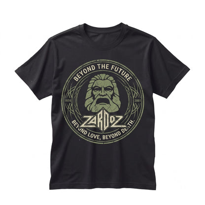 Retro 1974 Cult Classic Sci-Fi Movie Floating Stone Head Graphic Unisex TShirt