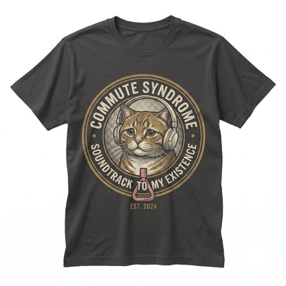 Subway Cat Meme Funny Gen Z Joke Stupid Brainrot Kitten Lover Graphic Top Apparel Unisex TShirt