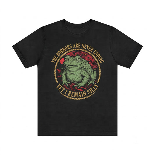 Vintage Japanese Frog Graphic Retro Horror Aesthetic Graphic Apparel Unisex TShirt
