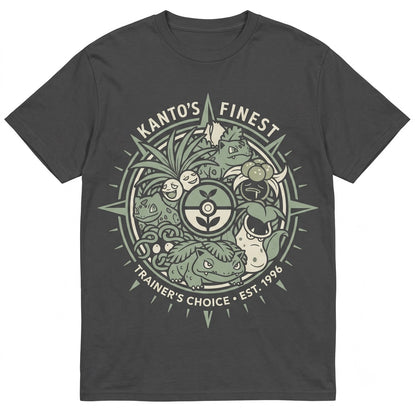 Bulbasaur Venusaur Botanical Grass Starter Anime Vintage Wash Sleeveless Gamer Graphic Gift Unisex TShirt