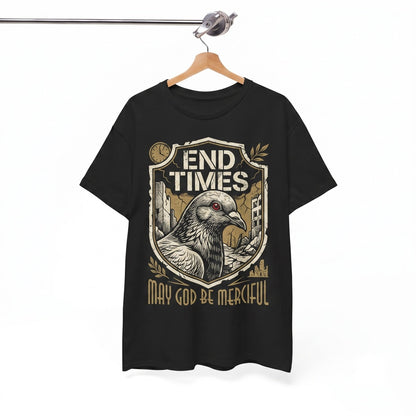 Funny Apocalyptic Bird Graphic End Times Pigeon Unisex TShirt