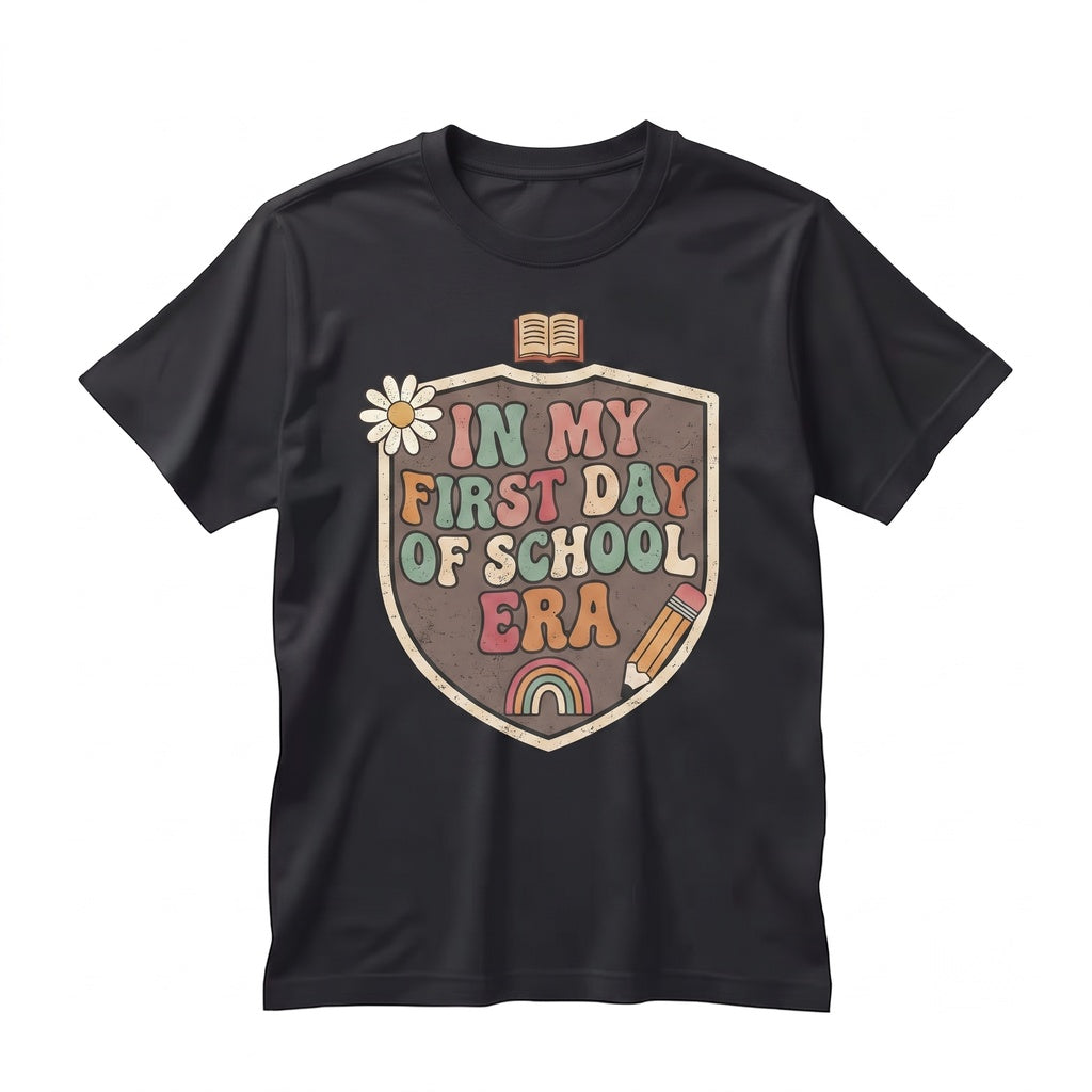 First Day of Class Teacher Present Back to School Graphic Top Unisex TShirt