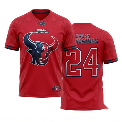 Unisex Breathable Mesh Football Game Day Fan Jersey, Lightweight Athletic Sports Apparel