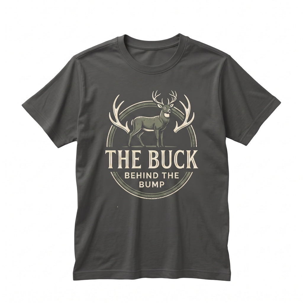 Oh Deer Im Pregnant & The Buck Behind Bump Matching Couple Pregnancy Announcement Gender Reveal Gifts for New Mom Dad Unisex