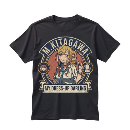 Marin Cosplay Anime Manga Waifu Japanese Otaku Aesthetic Graphic Crewneck Unisex TShirt