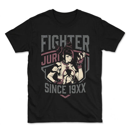 Retro Juri Arcade Fighting Game Graphic Vintage Anime Waifu Unisex TShirt