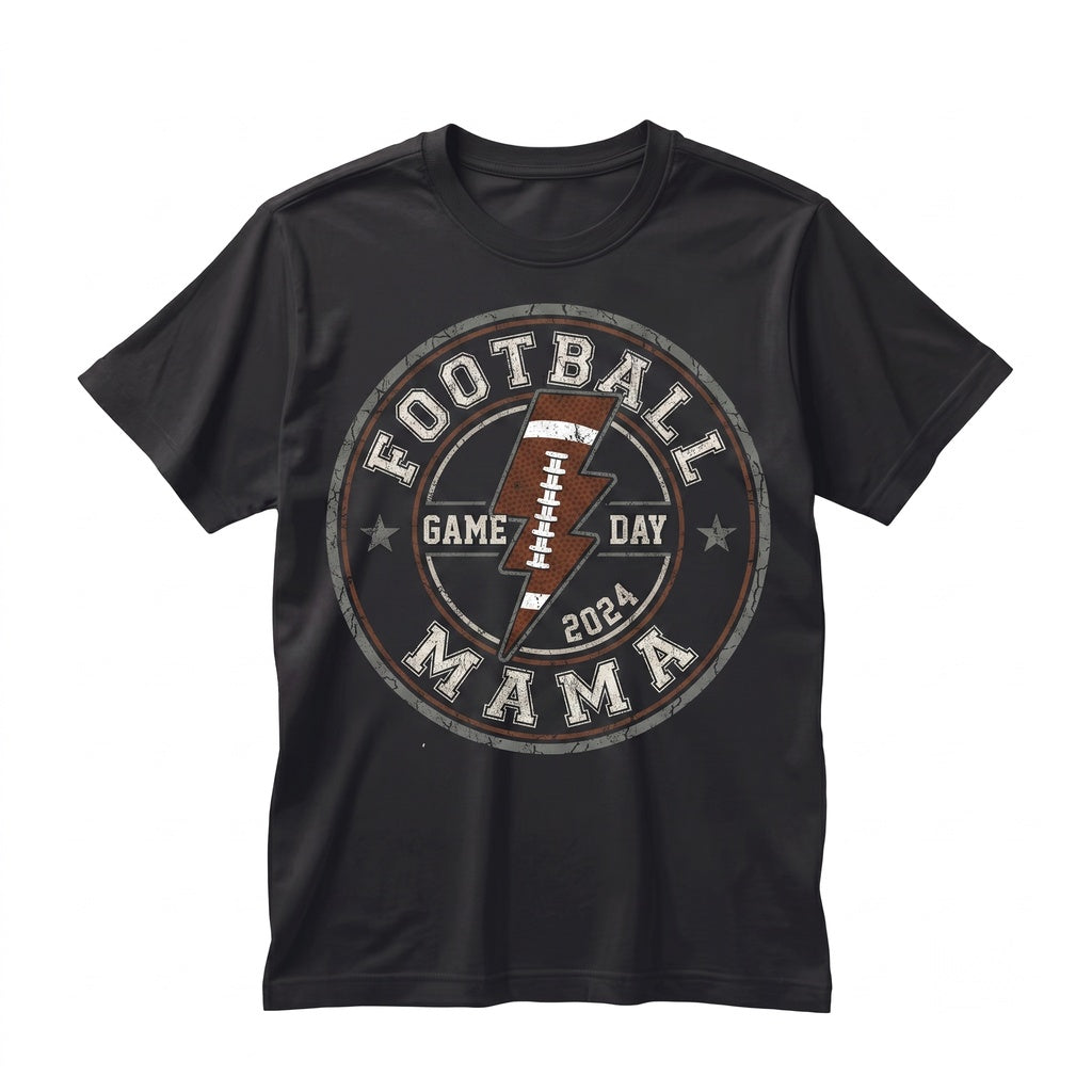 Football Mama Game Day Sports Mom Fan Family Tailgate Season Gift Unisex TShirt