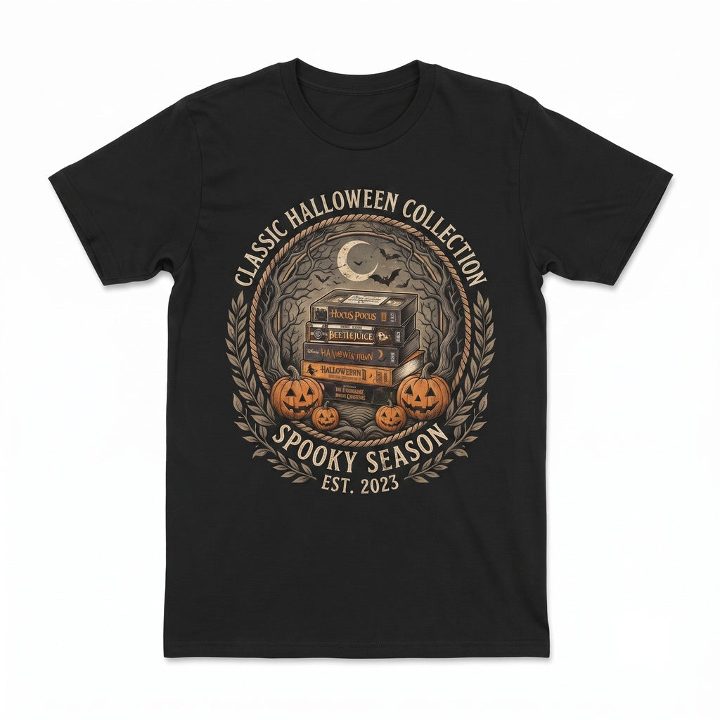 Vintage Halloween Movie Spooky Season Retro Hocus Pocus Inspired Graphic Gift Unisex TShirt