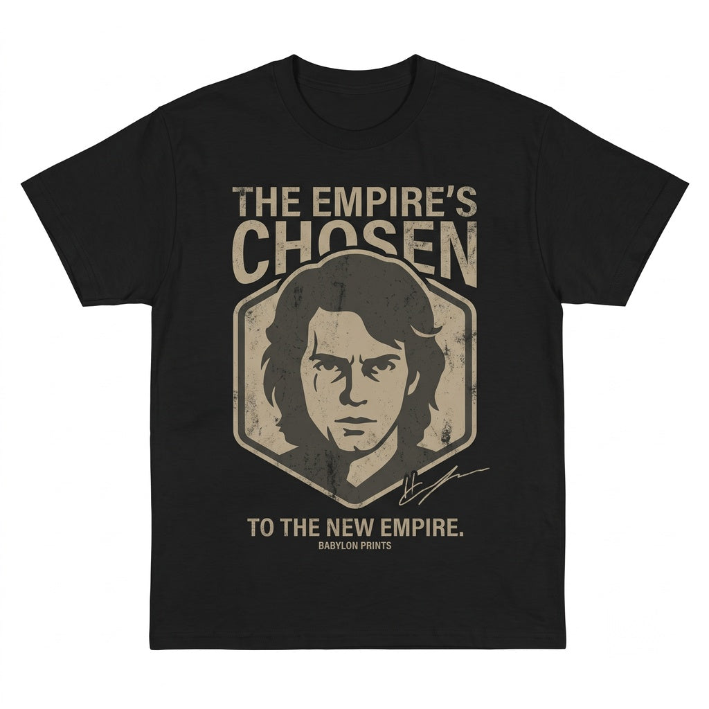 Oversized Anakin Skywalker Graphic Vintage Retro Sci-Fi Film Apparel Men Women Cotton Unisex TShirt