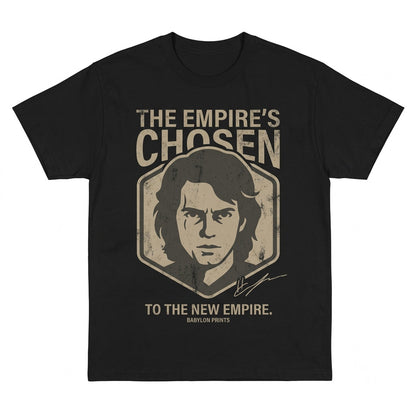 Oversized Anakin Skywalker Graphic Vintage Retro Sci-Fi Film Apparel Men Women Cotton Unisex TShirt