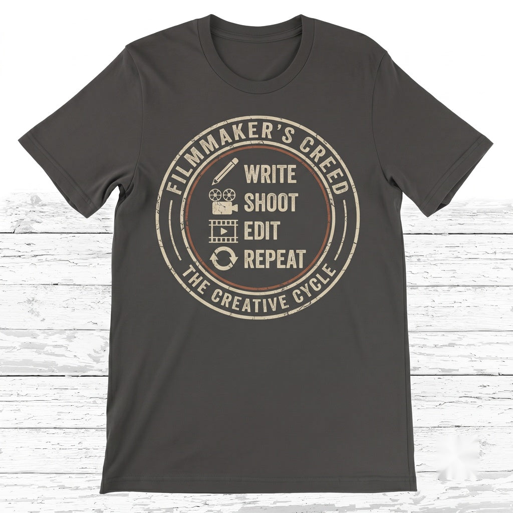 Film Video Editor Gift Vlogger Content Creator Uploading Graphic Unisex TShirt