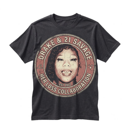 Her Loss Rap Graphic Hip Hop Music Album Art Vintage Crewneck Fan Merch Gift FD2 Unisex TShirt